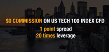 Phillip CFD US Tech Index Promotion Banner