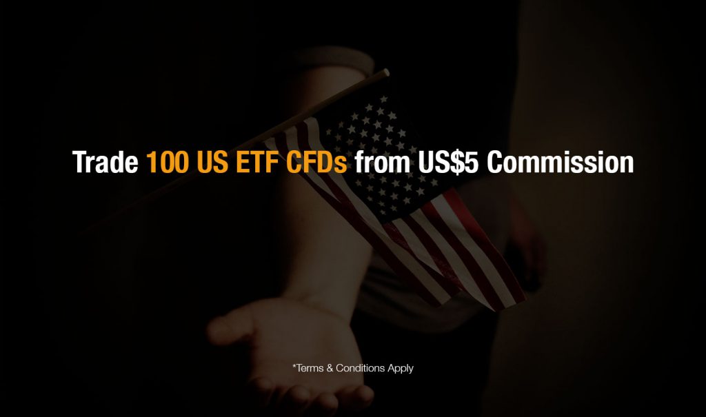 Phillip CFD Promotion | US ETF CFD S$5 Minimum Commission